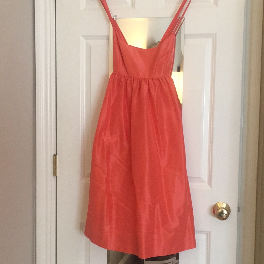 Orange/Peach J. Crew Dress